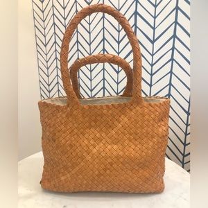 Milaner Italia Mini Elena Woven Handbag - Italy - Italian Woven Shoulder Bag